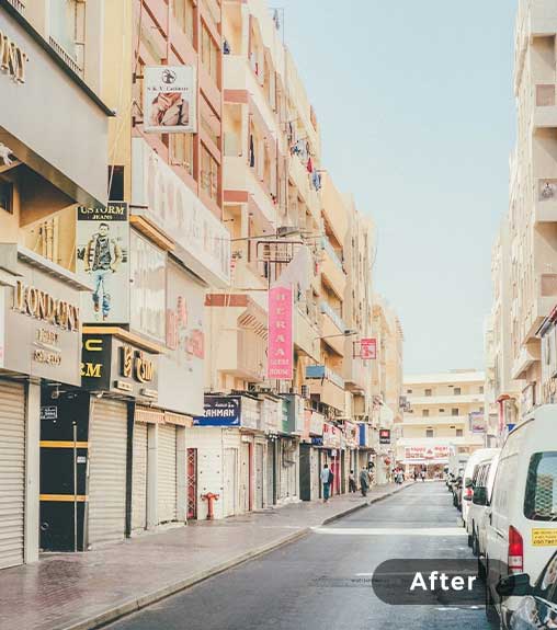 cleanup picture and remove people by using imgcleaner