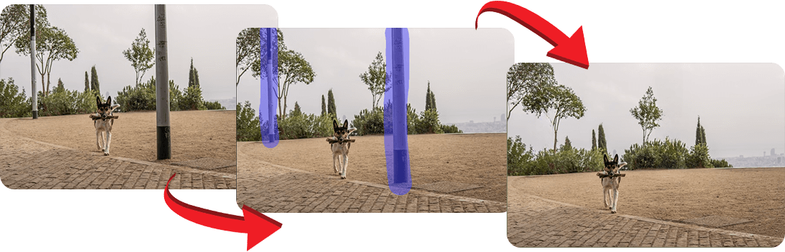 use imgcleaner to clean up pictures